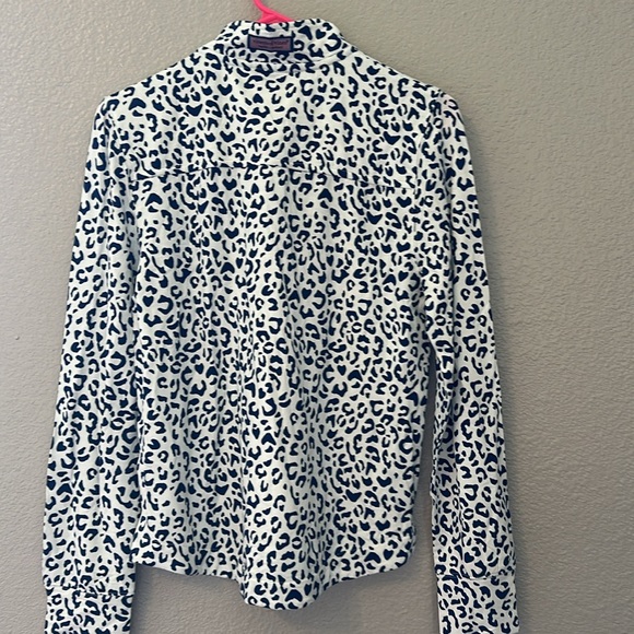 NWT Vineyard Vines girls Dreamcloth Shep Shirt leopard XL - Picture 3 of 4